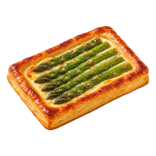 Asparagus tart